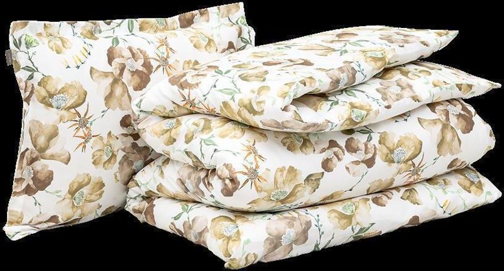 GANT Blooming Bettwäsche-Set Dry Sand Größe 240x220+2x80x80 + 2x Größe 80x80cm