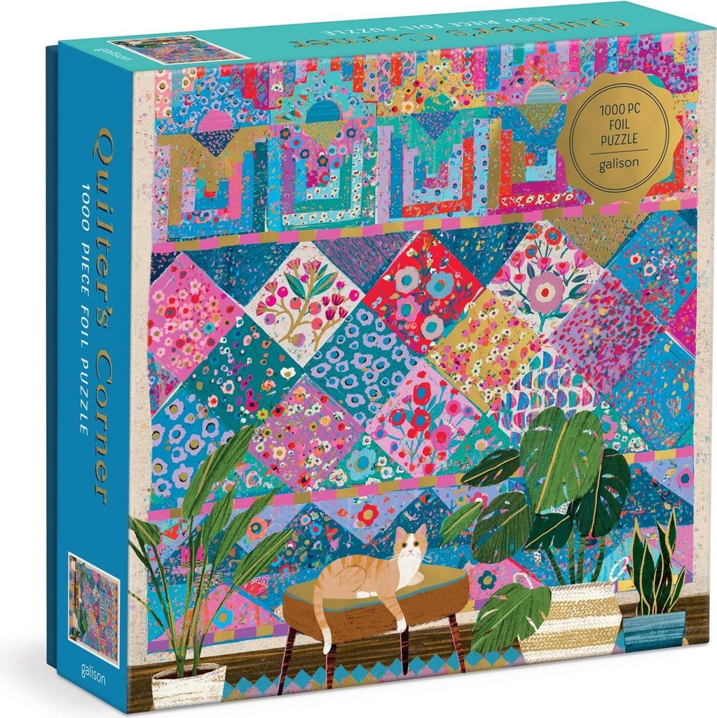 GALISON Puzzle Patchwork-Ecke 1000 dks