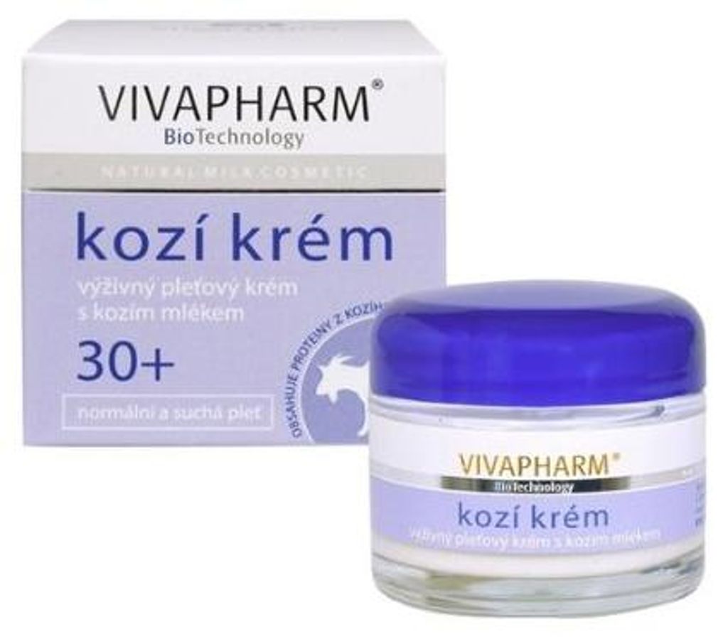Vivapharm Ziegenmilch-Pflegecreme, 50 ml Produktbild 