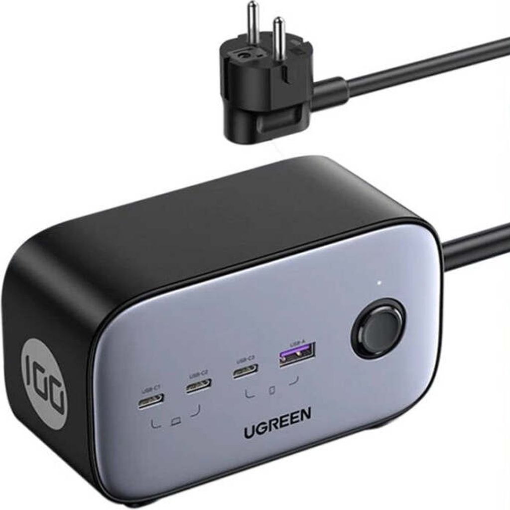UGREEN DigiNest Pro Power Strip (2 AC outlets + 100W  3C1A) Produktbild 