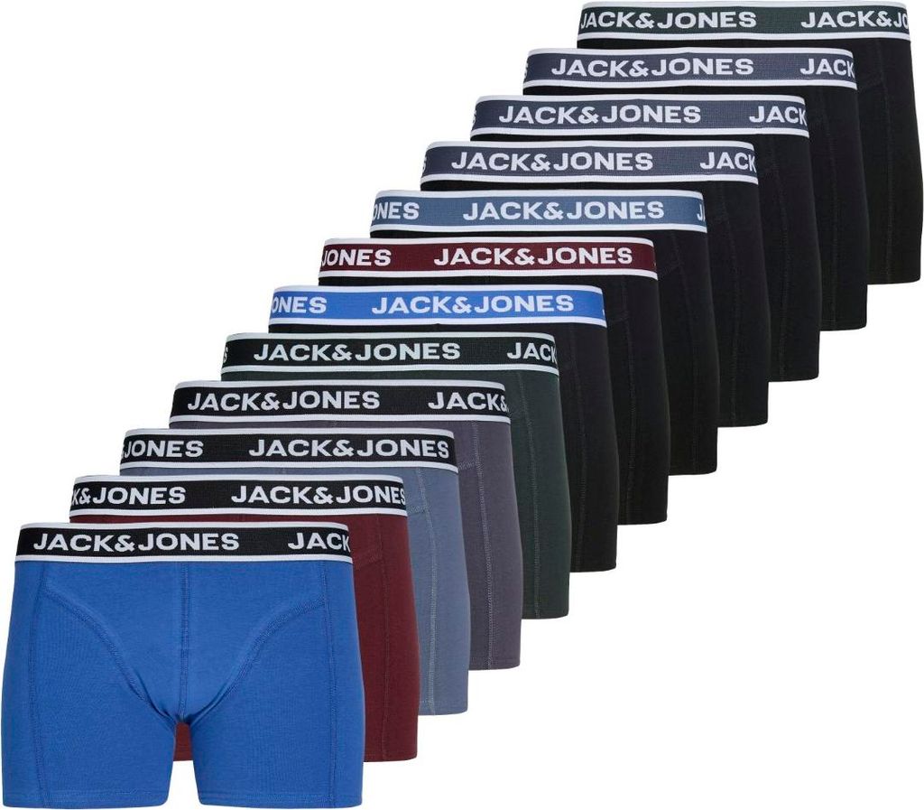 Jack & Jones 12-Pack Boxers Jactroy Multicolore - Grand XL Image du produit 