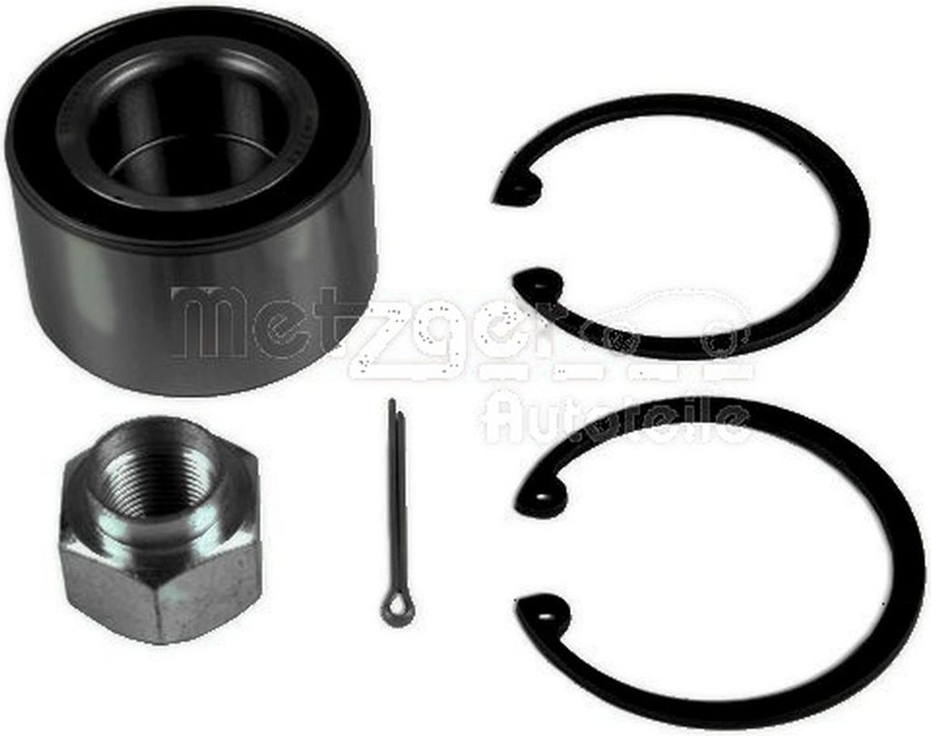 Radlagersatz Ø 64 mm 37 mm METZGER IAM-Expertise passend für u.a. CHEVROLET AVEO