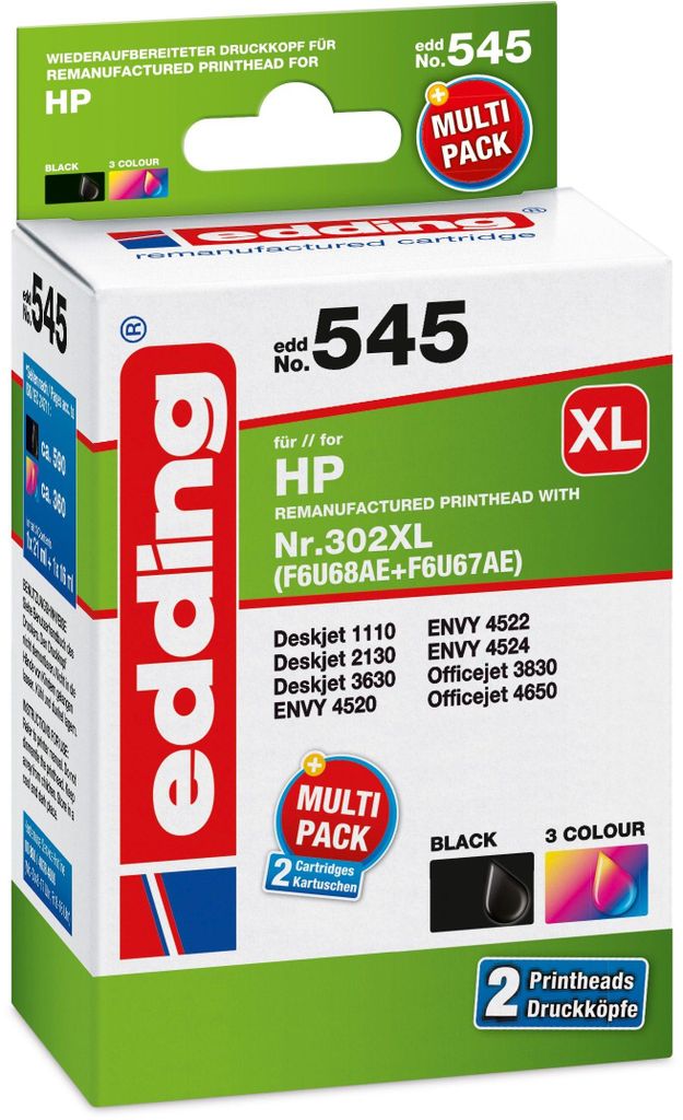 Edding EDD-545 Cartuccia(e) compatibile ad alta resa (XL) Immagine del prodotto 