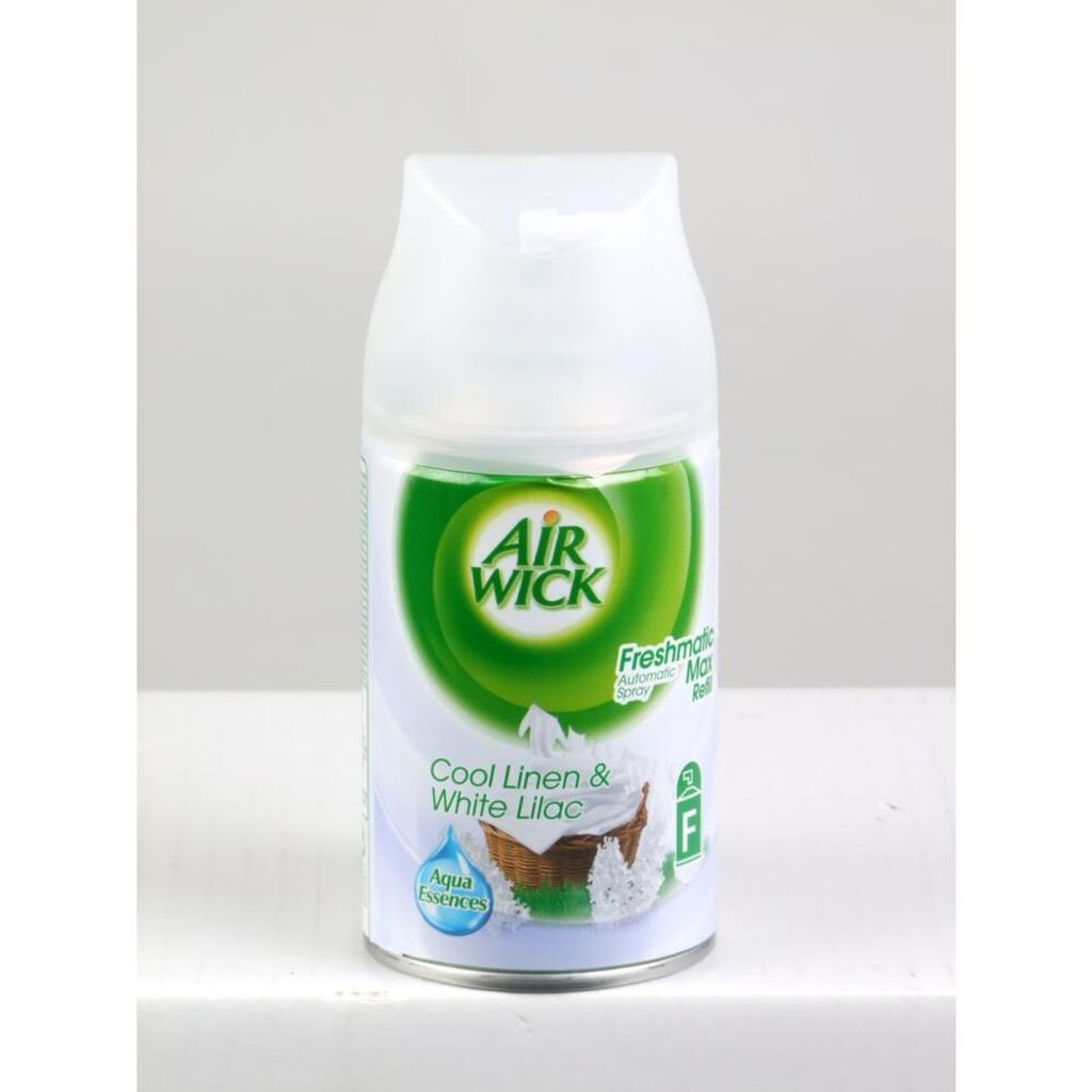 6x Airwick Freshmatic Max Nachfüller 0,25L Cool Linen White Lilac Lufterfrischer