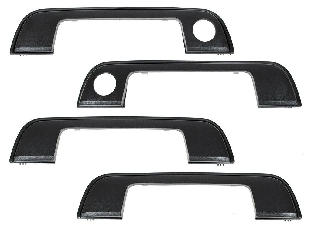 Türgriff 4x Blende Abdeckung für BMW E36 Limo Touring Coupe Produktbild 