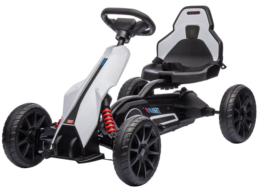 HOMCOM: Go-kart elettrico per bambini, velocità fino a 3-5 Immagine del prodotto 