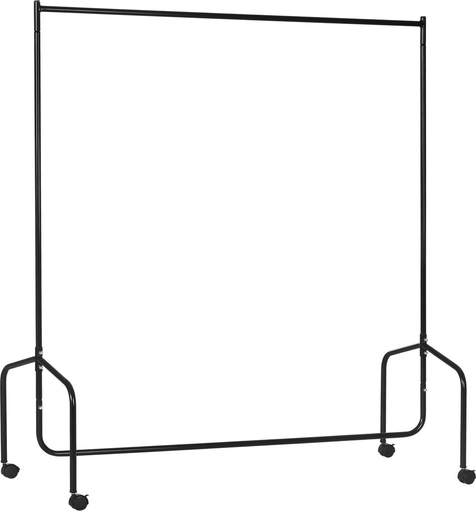 Wäscheständer Kleiderständer 150x60x170cm, robuster Garderobenständer mit einfacher Montage für optimalen Stauraum, 150 CM