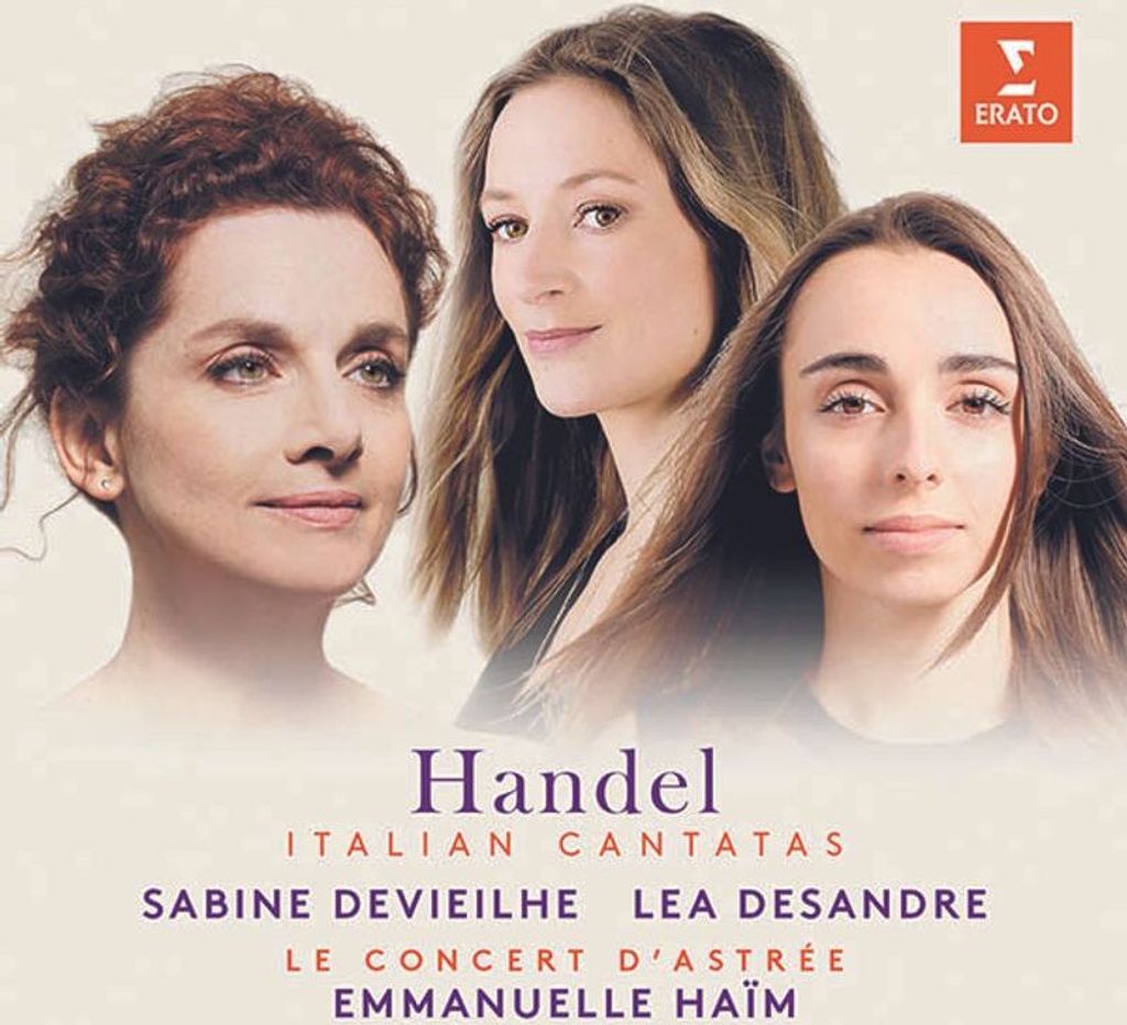 Emmanuelle Haïm mit Le Concert d'Astrée feat - Händel: Italian Cantatas CD