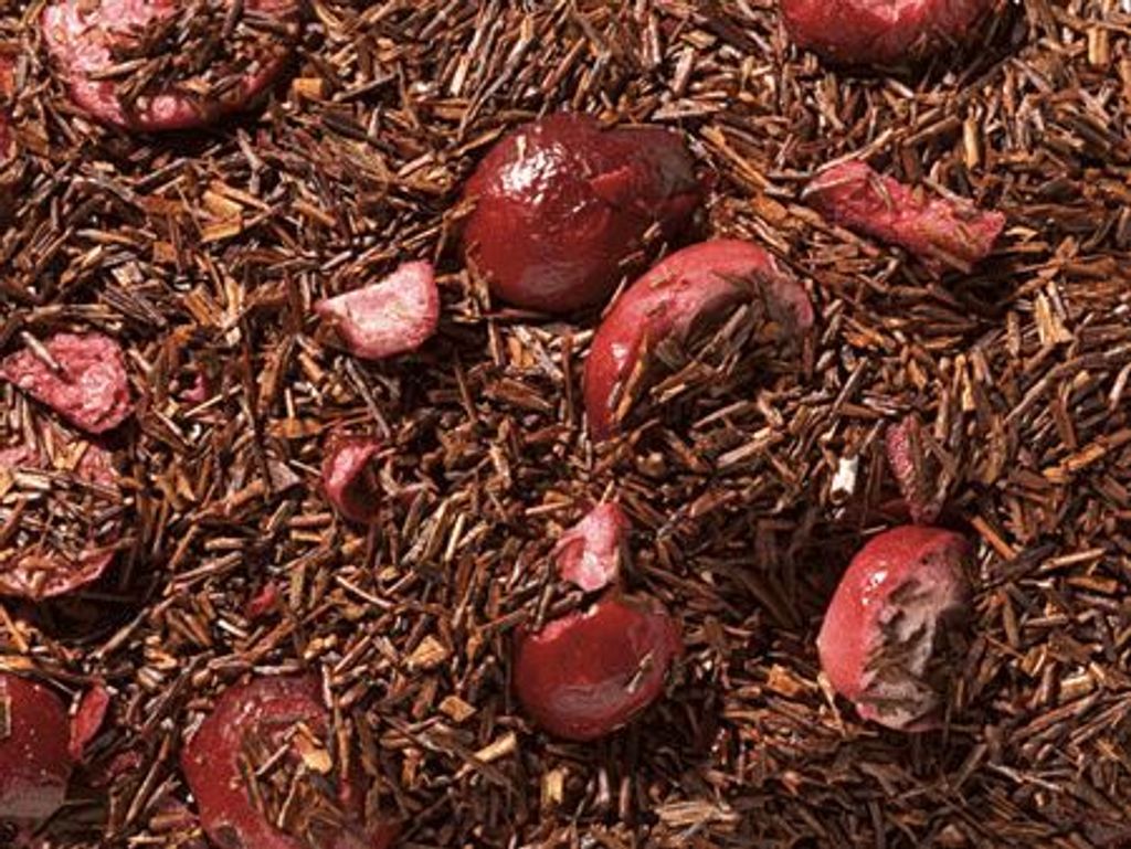 1 kg Rotbuschteemischung Cranberry-Vanille aromatisiert