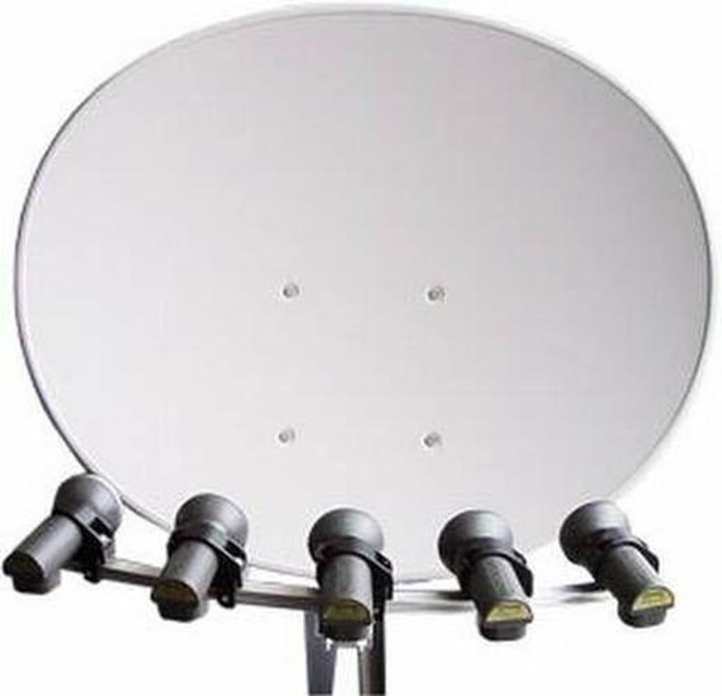 Antenna satellitare multifocale con 5 supporti per LNB Immagine del prodotto 