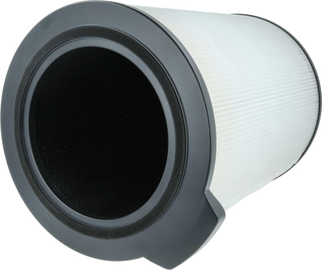 vhbw Aktivkohlefilter Ersatz für Bosch 7733701946 für Luftreiniger - H13 Luftfilter Schwarz Weiß