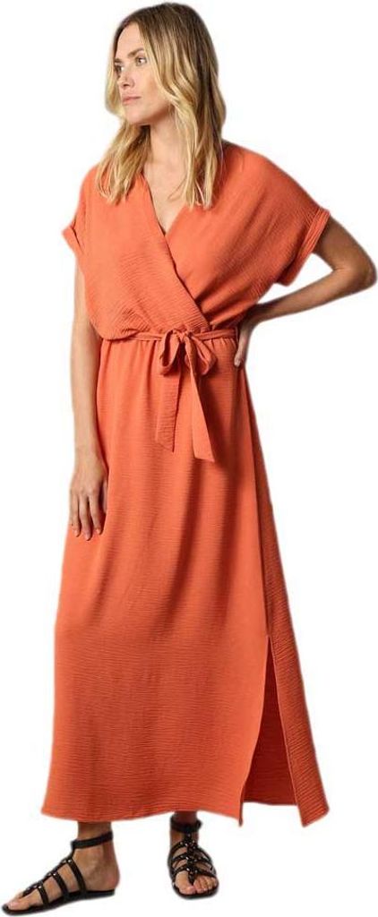 Deeluxe Teyssa Langes Kleid Orange S Damen Orange S