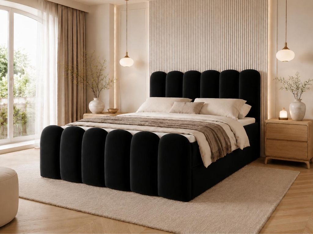 Emlar Boxspringbett CUDDLE 200x200 - Komplett-Set mit Produktbild 