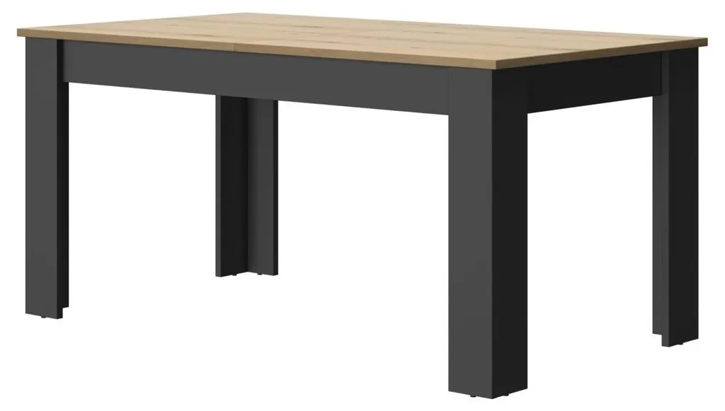 Table à manger rectangulaire extensible Manchester : Qualité France