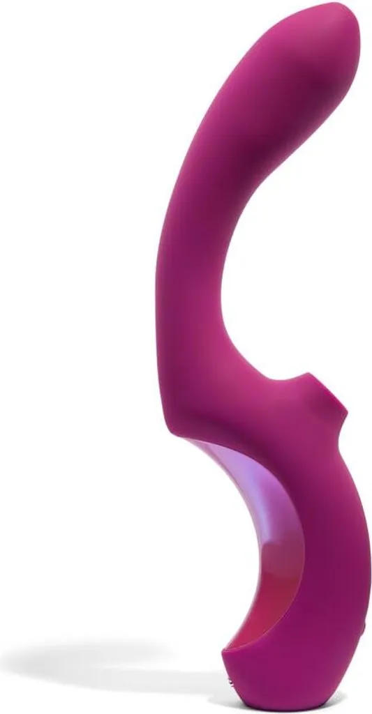 Stimulateur clitoridien MOMBA burgundy en silicone pour plaisir intense