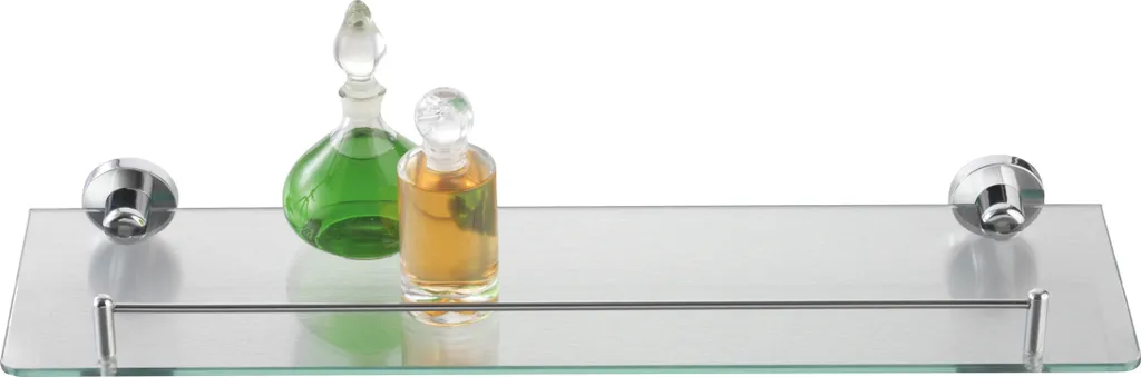Mensola Doccia in Acciaio Inox Senza Foratura | Scaffale Bagno Premium