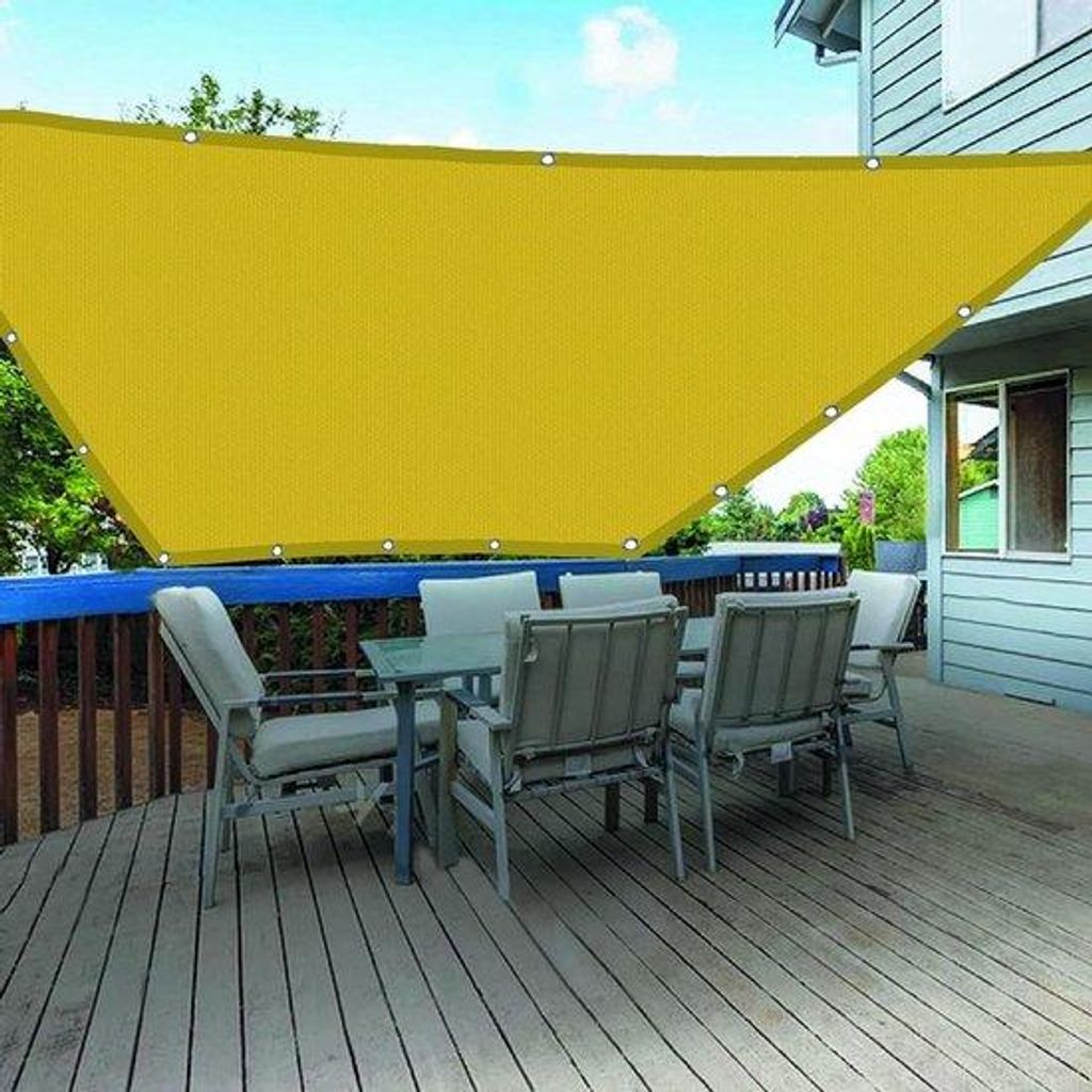 Schaduwdoek Pergola Buiten Creme 1,6x1,6m Wasserfest Reißfest