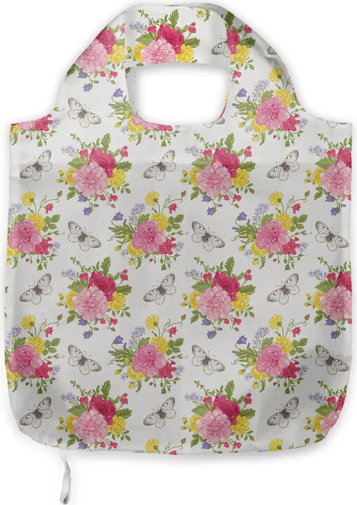 Borsa Spesa Lavabile ABAKUHAUS Shabby Flora | Resistente e Colorata