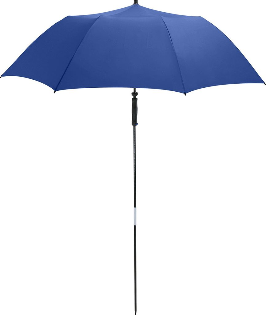 FARE Strand-Sonnenschirm Travelmate Camper Lichtschutzfaktor UPF 50+ Koffertauglich Regenfest Fiberglas 725g, Farbe:Blau