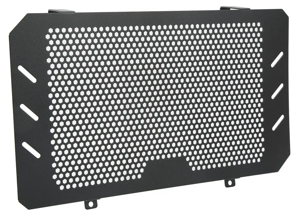 Protecteur de radiateur moto en acier noir pour Kawasaki Vulcan 650 S