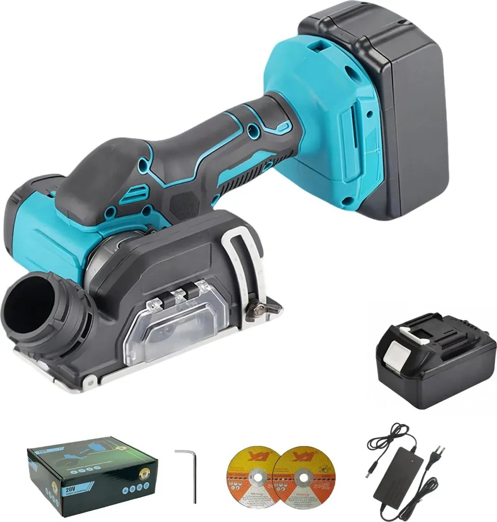 Meuleuse d'angle sans fil pour bricolage mini outil 20V bois et métaux