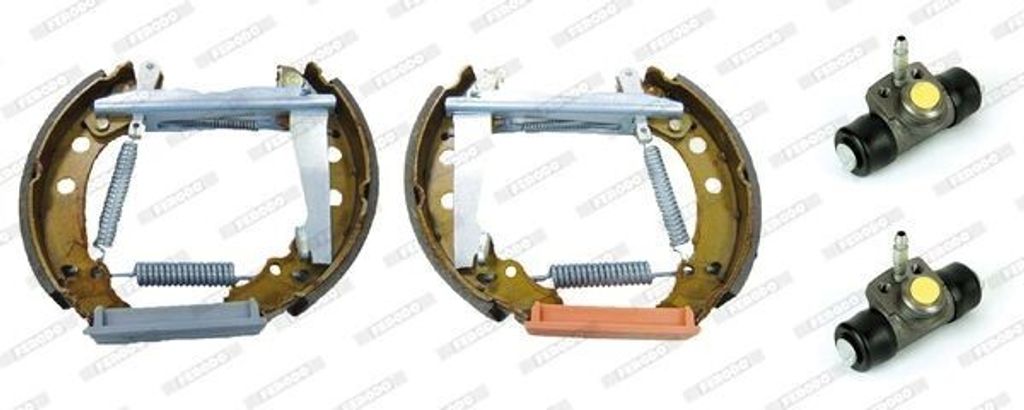 FERODO Bremsensatz Trommelbremse Hinten für VW GOLF III (1H1) FMK003