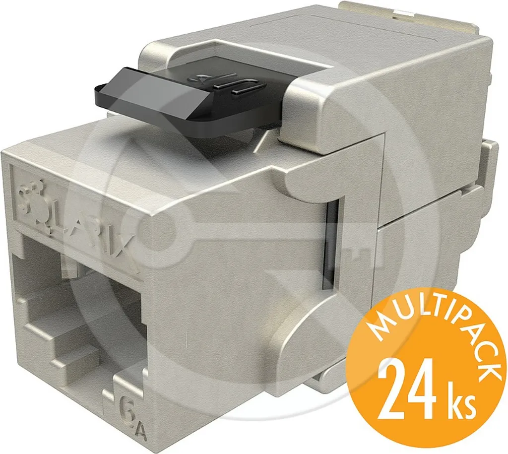 Finis les Interférences avec le Connecteur Keystone CAT6A STP x24