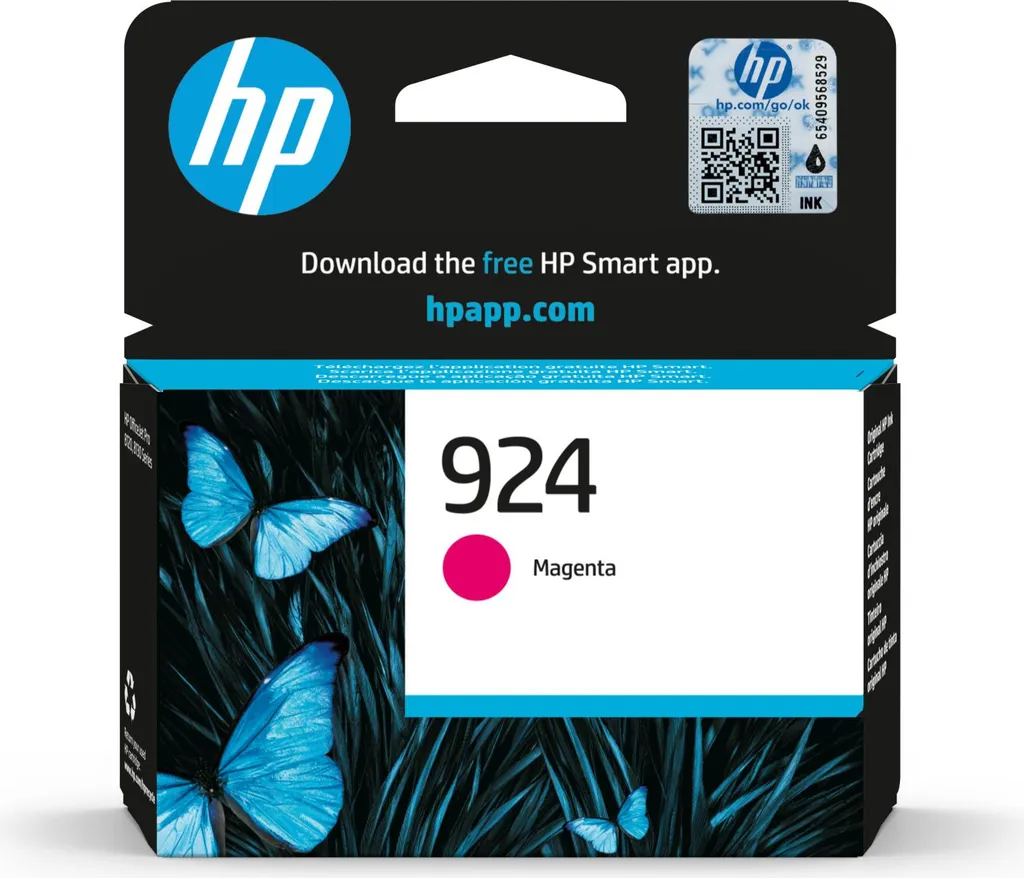 HP 924 Magenta (4K0U4NE) Cartuccia Inchiostro Originale Standard
