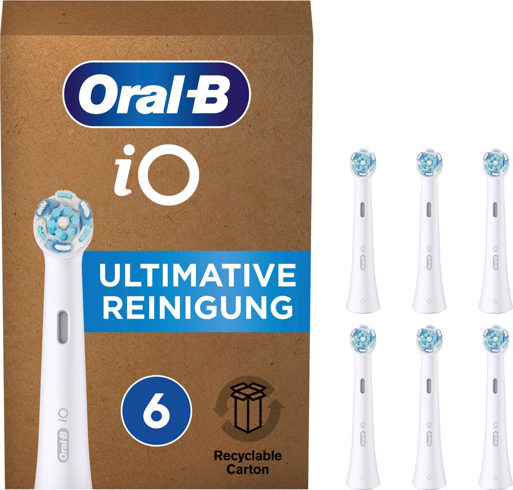 Oral B Aufsteckbürsten Zahnpflege iO Ultimative Reinigung Produktbild 