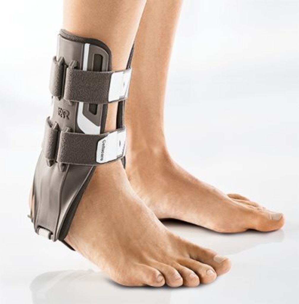 Sprunggelenkorthese Cellacare Malleo Control Comfort, taube-weiß>>>>Gr. 2 links