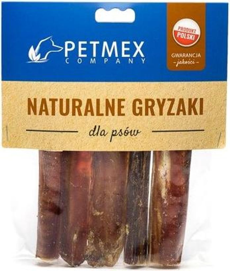 Hundekauartikel PETMEX Rinderpenis 12cm 5 Stk
