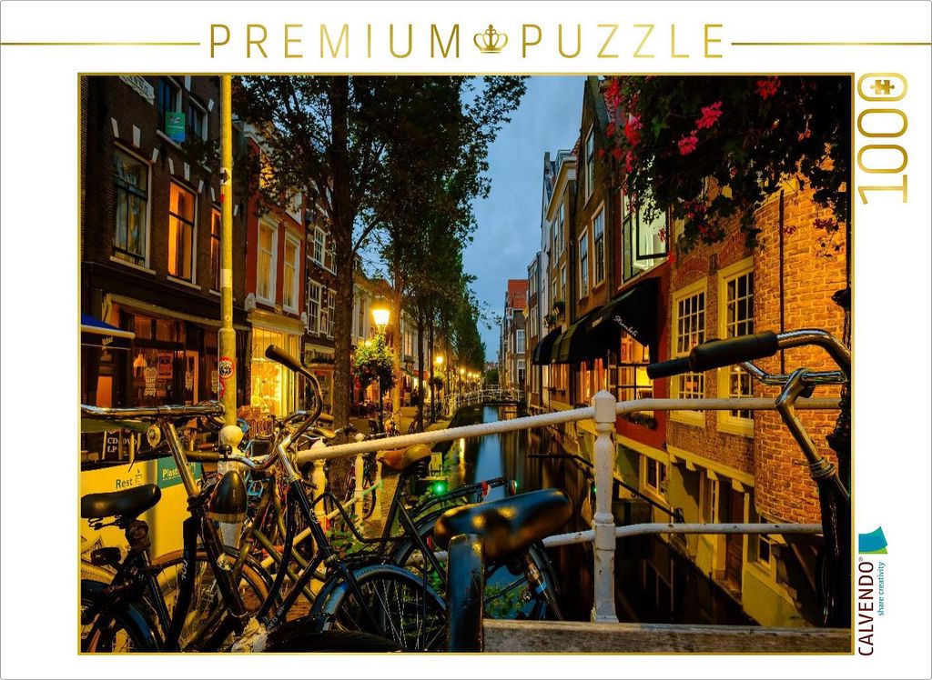 CALVENDO Puzzle Delft | 1000 Teile Lege-Größe 64x48cm Foto-Puzzle für glückliche Stunden