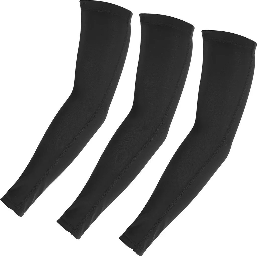 3 Paia Manicotti Braccia Anti UV Sport Corsa Ciclismo Taglia L Elasticizzati