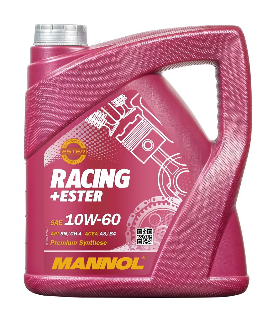 4 Liter MANNOL 10W-60 RACING+ESTER VW 501 01 VW 505 00 MB Produktbild 