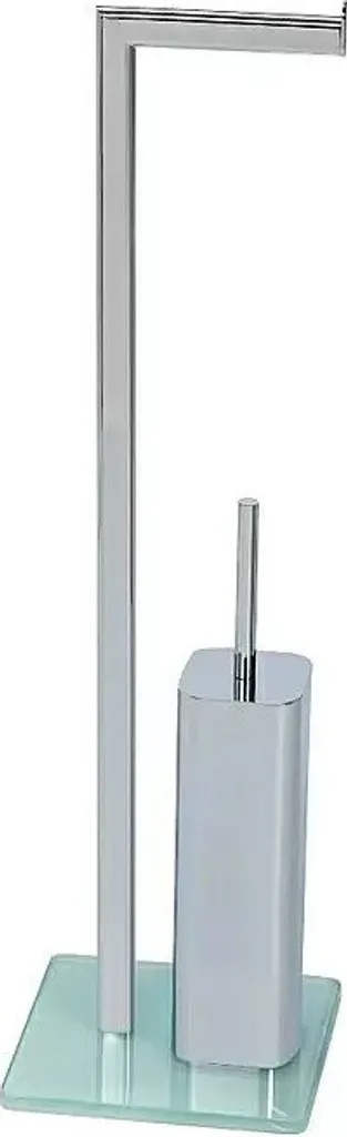 Serviteur de Toilette 2 en 1 avec Brosse WC et Porte-Rouleau de Papier
