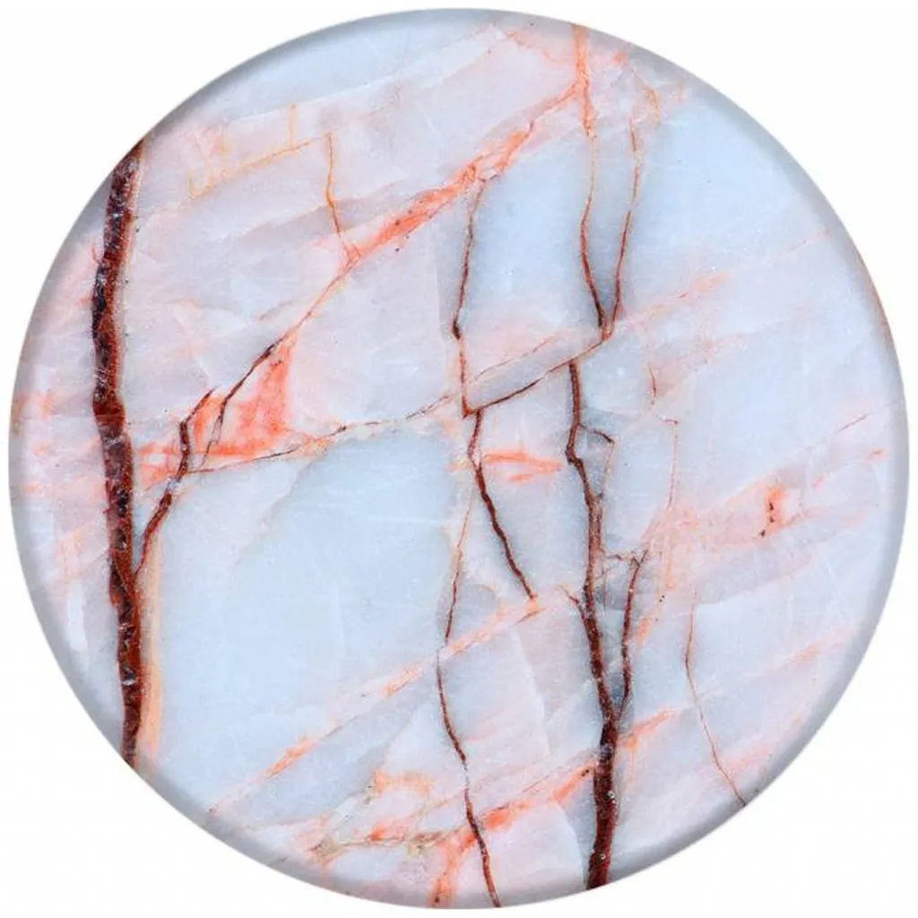 PopSockets Blush Marble : Grip Adhésif avec Finition Marbre Rose Doux