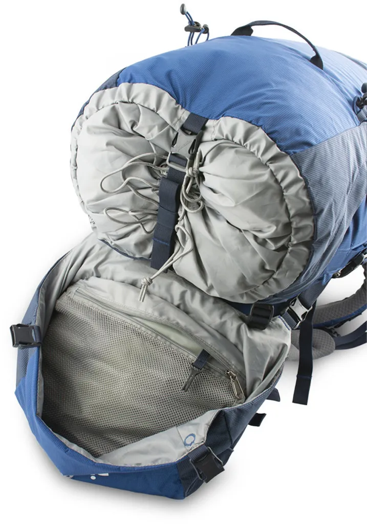 Penguin Explorer 60 Bleu : Sac à dos Technique avec Dos Ventilé Ergonomique - 6