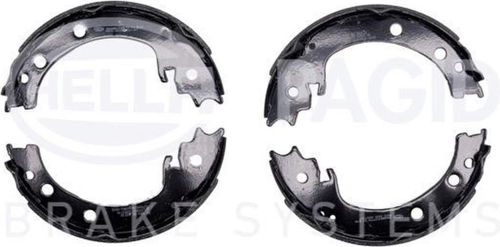 HELLA 8DA 355 050-971 Handbremsbeläge für SUZUKI Grand Vitara II SUV (JT, TE, TD) Handbremse 200mm