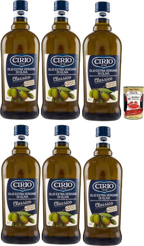 Cirio, Extra Natives Olivenöl Classico, Olivenöl mit Produktbild 