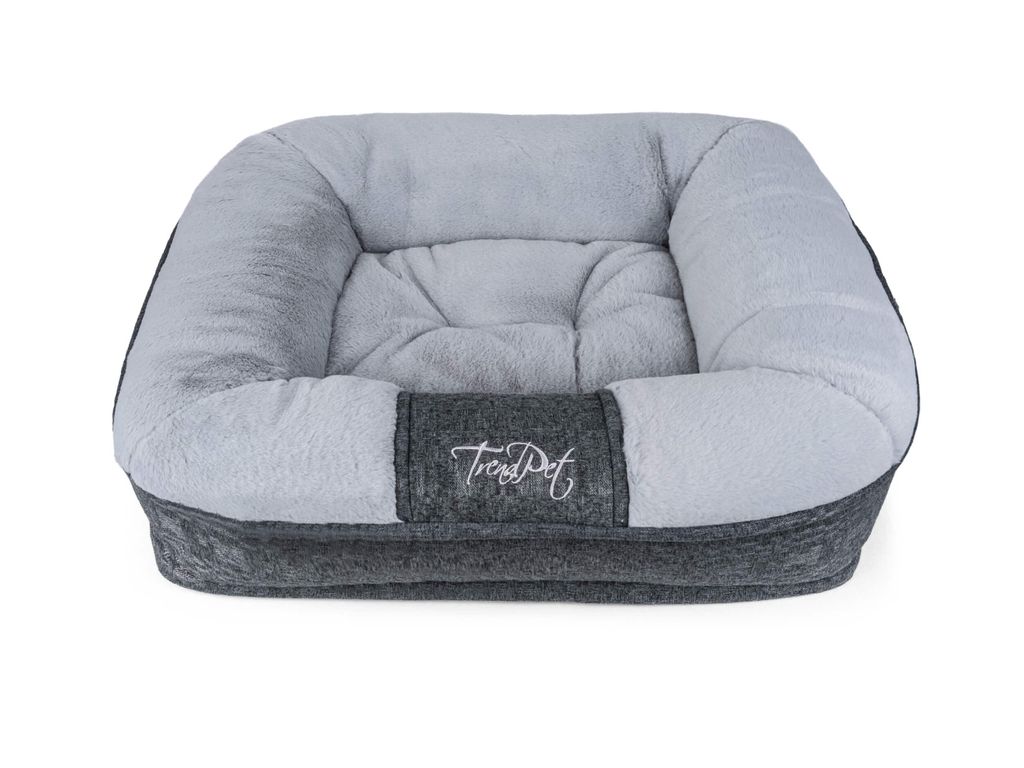 TrendPet LunaLounge Hundebett grau (57x45x17cm)