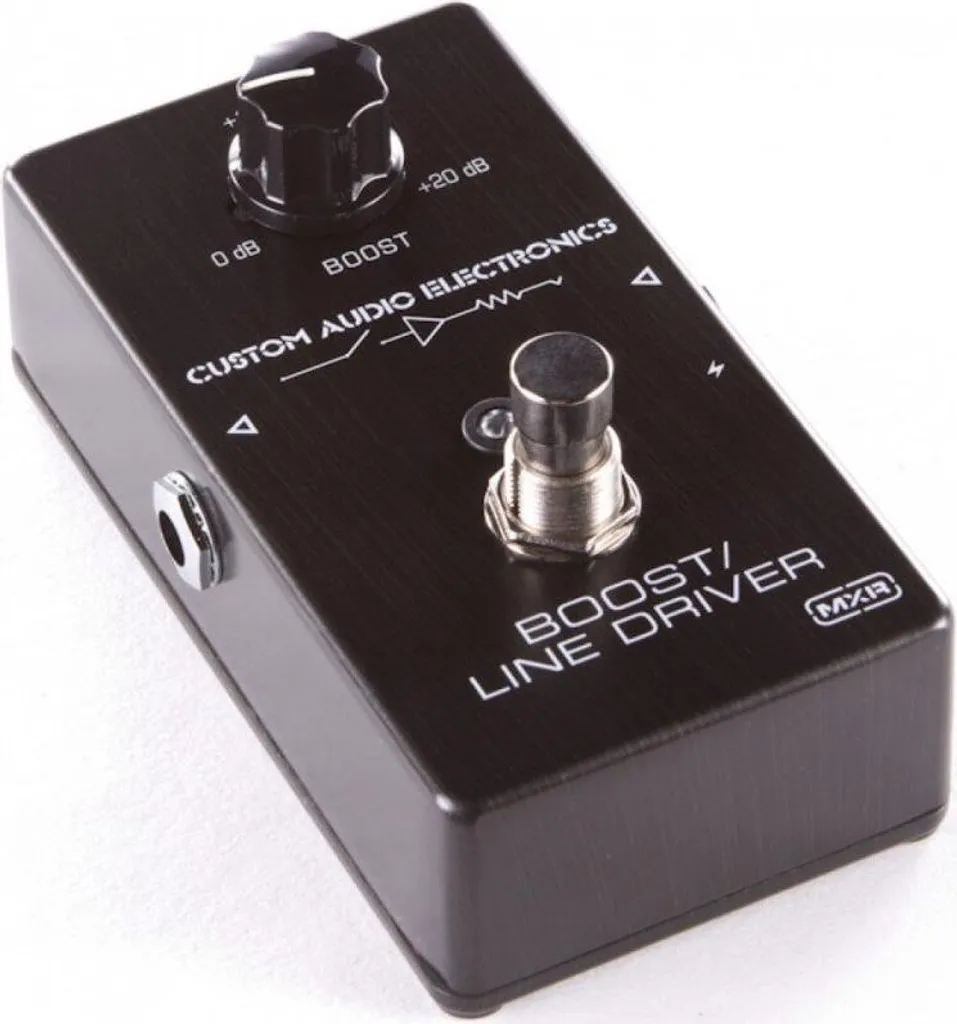 MXR MC401 Boost Custom Audio Electronics avec Gain Ultra Transparent