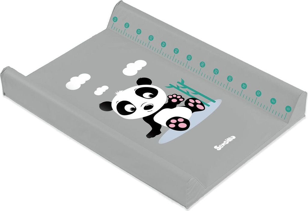 Prebaľovacia podložka Sensillo Panda šedý Obrázok produktu 