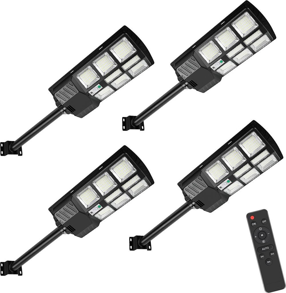 Peviasot 280 LED 4X Solarlampen für Außen Bewegungsmelder IP67 Solarleuchte Solarlampe 300w Wasserdichte Wandleuchte Garten Gartenleuchten Aussen...