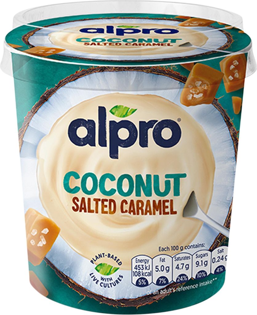 Alpro Kokosový jogurt so slaným karamelom 340 g Obrázok produktu 