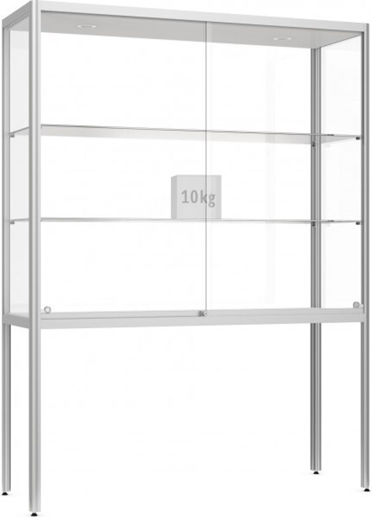 Vitrinefür Innen 1500x2000x500mm abschließbar