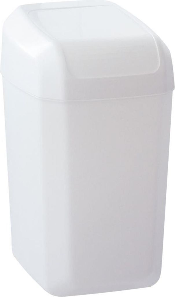Papierkorb Denox Weiß 15 L (28 x 22 x 40 cm)