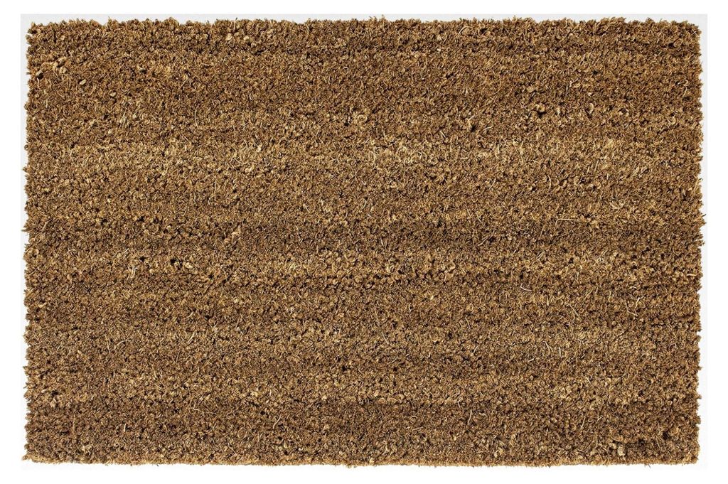 Fußabtreter aus Kokosvelours, Natur, 40 x 60 cm