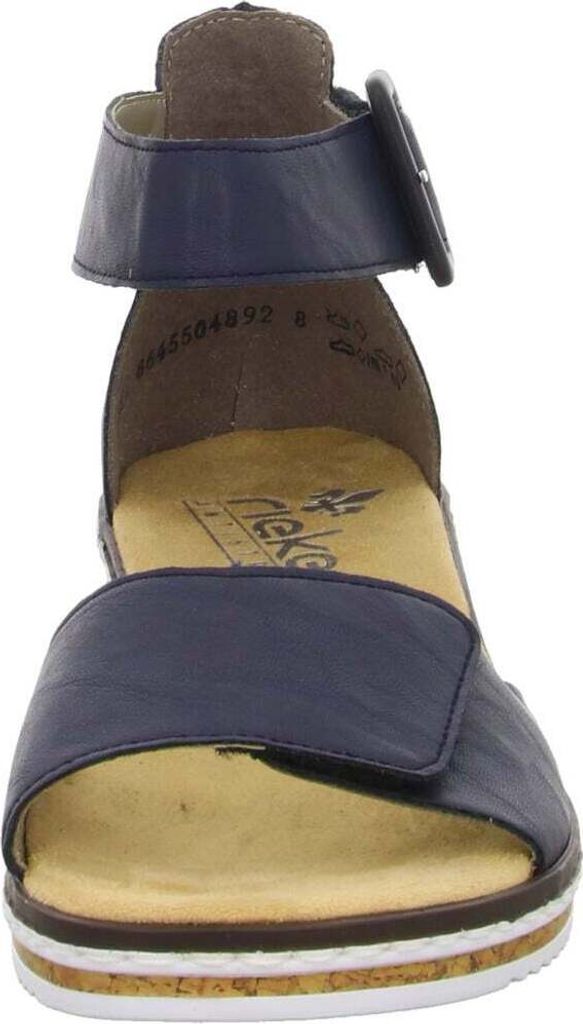 Rieker Damen Sandalen geschlossene Ferse Klettverschluss Produktbild 14