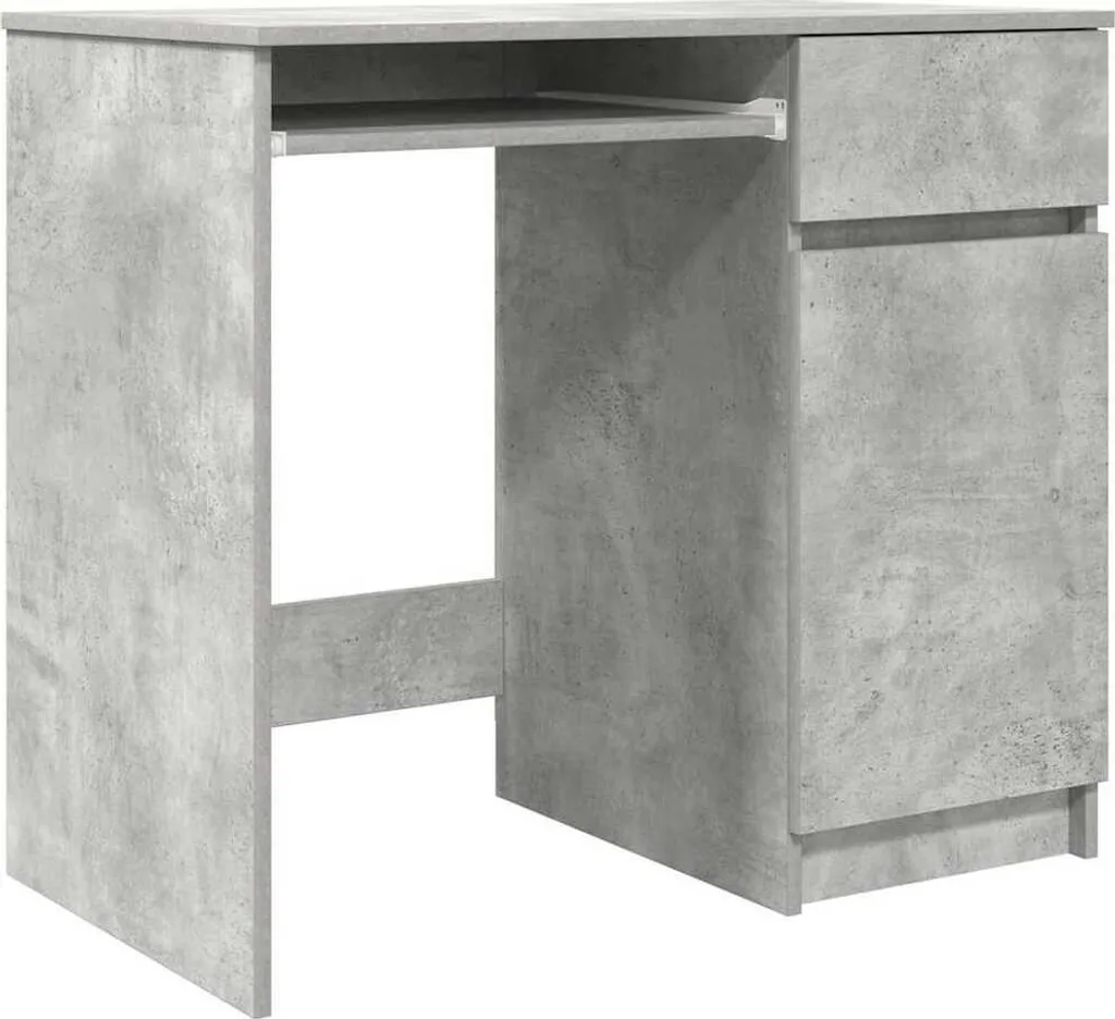 Scrivania per Computer Grigio Cemento 86x49 - Offerta Online