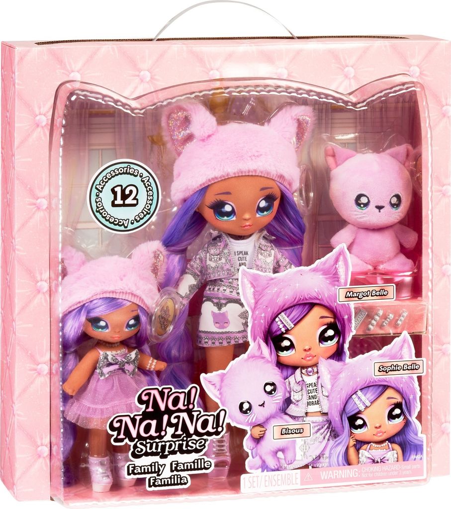 Na! Na! Na! Surprise Family Lavender Kitty Obrázek produktu 